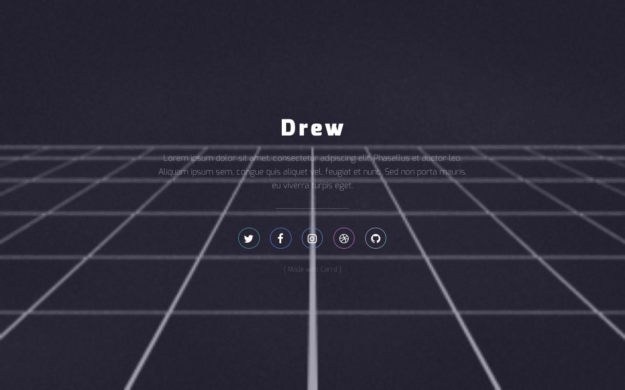 Carrd profile picture for @dwells
